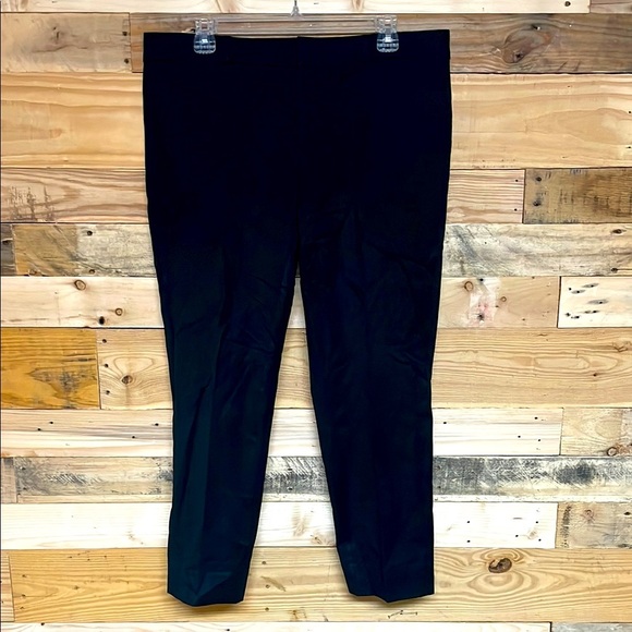 Banana Republic size 12 Black Sloan Fit Straight Leg Dress Pants with Pockets - Picture 1 of 10
